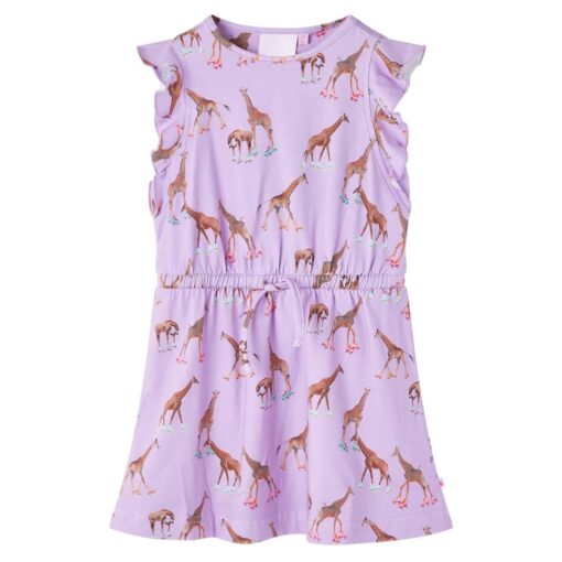 lasten-mekko-r-yhel-hihoilla-ja-kiristysny-rill-liila-104