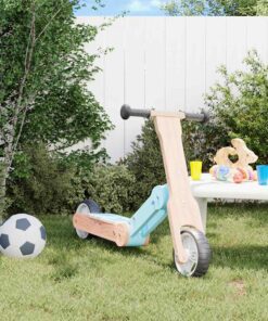 vidaXL Lasten Potkulauta 2-in-1 vaaleansininen