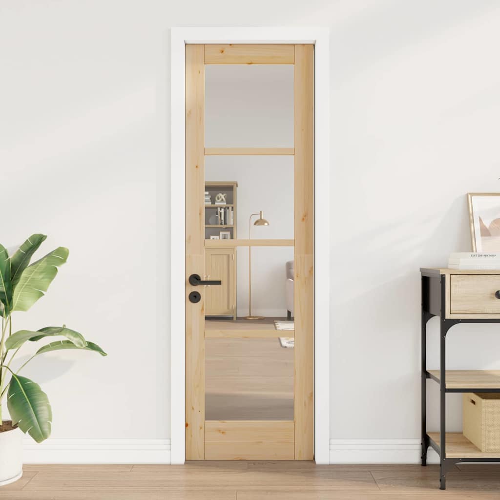 vidaXL Sisäovi ORKDAL Ruskea 61 x 198,5 cm
